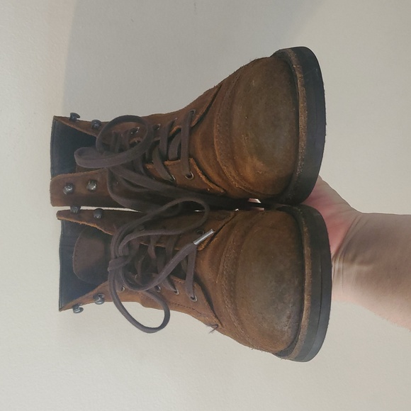 Thursday Boot Company Mens Captain Boots Size 8 Brown Leather Lace-Up - Picture 10 of 16